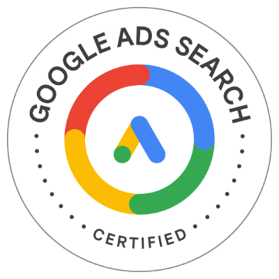 Google Ads Search Certified badge