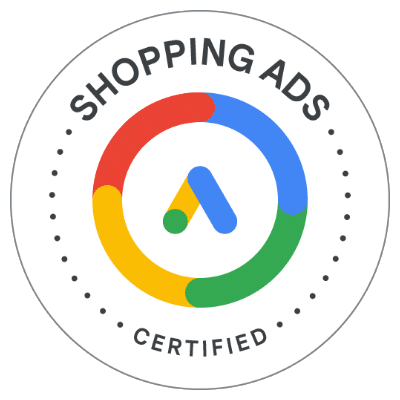 Google Shopping Ads Certified badge