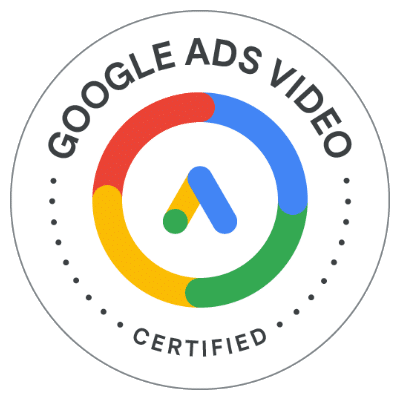 Google Video Ads Certified Badge